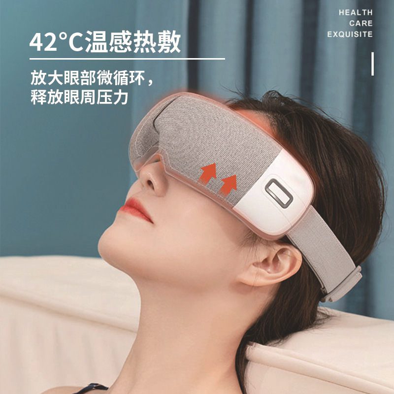 Soothing Hot Compress Eye Massage Device - Advanced Steam Eye Mask for Relaxation & Vision Care - Perfect for Both Adults & Kids - Image 4